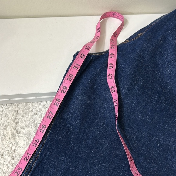 Abercrombie & Fitch Dark Blue Straight Leg Pants - Picture 5 of 6